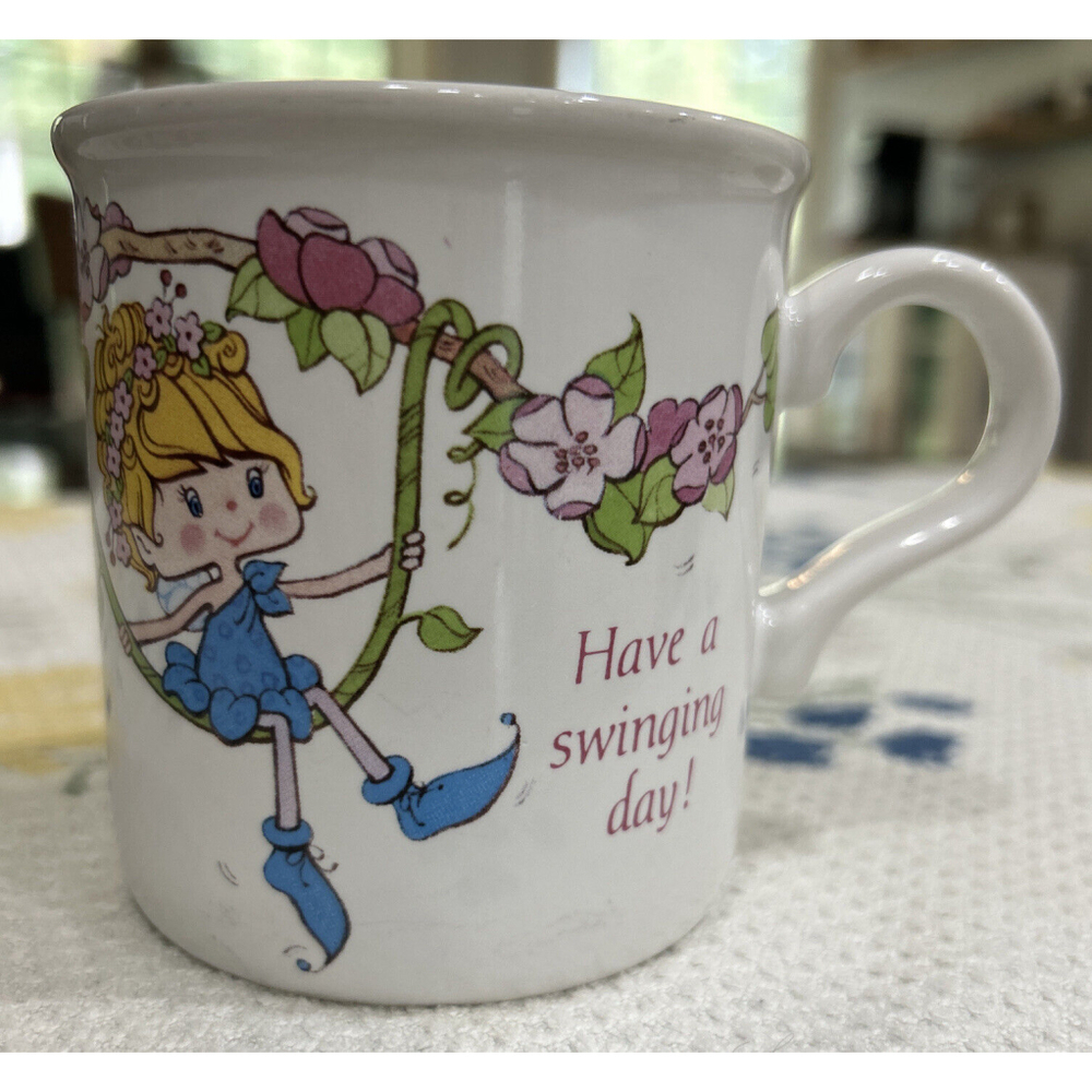 Vintage 1984 Herself The Elf Have A Swinging Day Coffee Mug By American Greeting